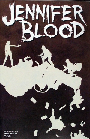 [Jennifer Blood (series 2) #8 (Cover F - Tim Bradstreet B&W Incentive)]