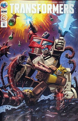 [Transformers (series 3) #43 (Retailer Incentive Cover - Geoff Senior)]