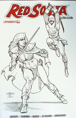 [Red Sonja (series 9) Issue #9 (Cover H - Joseph Michael Linsner Sketch Incentive)]