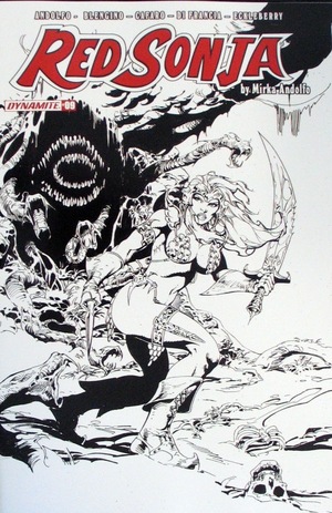 [Red Sonja (series 9) Issue #9 (Cover N - Robert Castro B&W Incentive)]