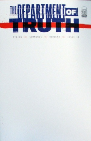 [Department of Truth #18 (Cover B - blank)]