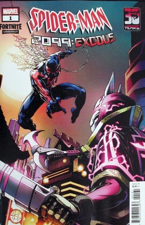 [Spider-Man 2099 - Exodus No. 1 (variant Fortnite cover - Creees Lee)]