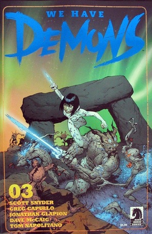 [We Have Demons #3 (Cover C - Greg Capullo foil logo)]