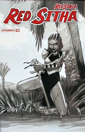 [Red Sitha #2 (Cover F - Valentina Pinti B&W Incentive)]