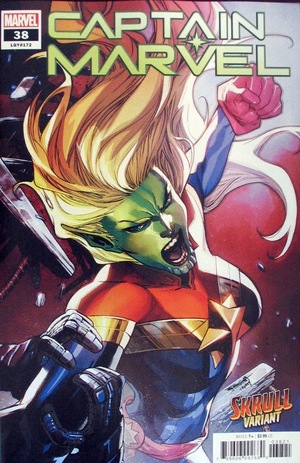 [Captain Marvel (series 11) No. 38 (variant Skrull cover - Stephen Segovia)]