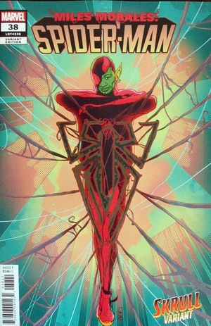 [Miles Morales: Spider-Man No. 38 (variant Skrull cover - Ernanda Souza)]