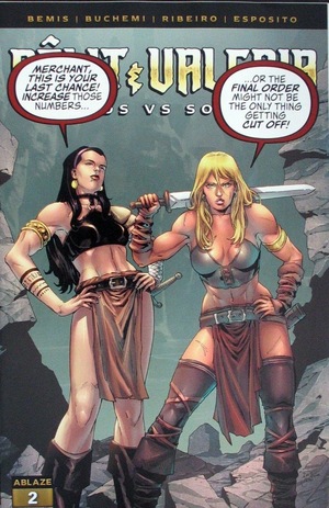 [Belit & Valeria - Swords vs Sorcery #2 (FOC Cover - Fritz Casas)]