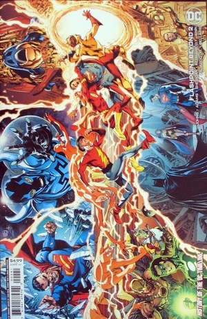 [Flashpoint Beyond 2 (variant cardstock History of the DC Timeline cover - Ivan Reis)]