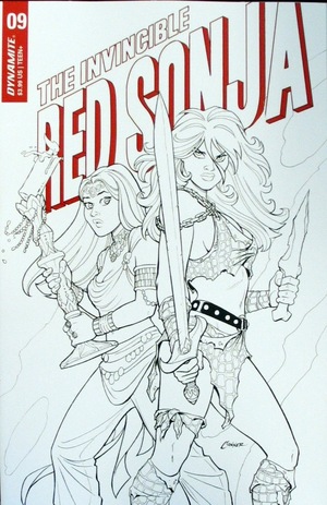 [Invincible Red Sonja #9 (Cover G - Amanda Conner B&W Incentive)]