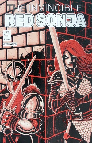 [Invincible Red Sonja #9 (Cover N - Ken Haeser TMNT Homage)]