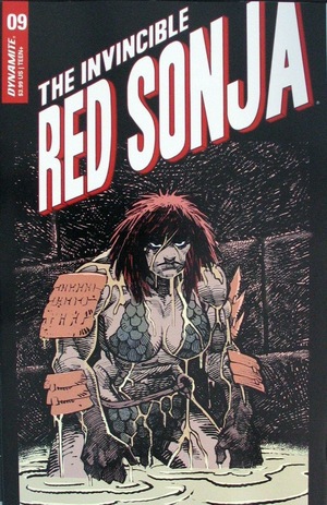 [Invincible Red Sonja #9 (Cover P - Moritat Frank Miller Homage)]