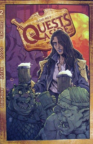 [Quests Aside #2 (variant cover - Michael Dialynas)]