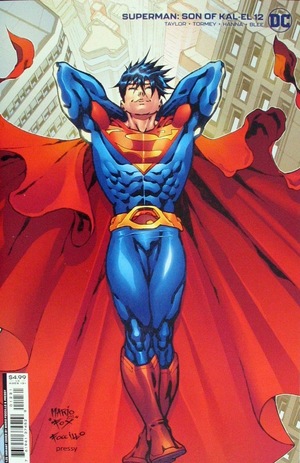 [Superman: Son of Kal-El 12 (variant cardstock cover - Mario Foccillo)]