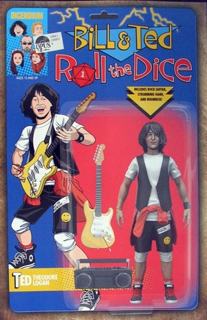 [Bill & Ted - Roll the Dice #1 (Cover C - Matthew Skiff Action Figure Variant)]