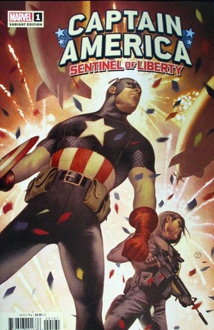 [Captain America: Sentinel of Liberty (series 2) No. 1 (1st printing, variant cover - Julian Totino Tedesco)]