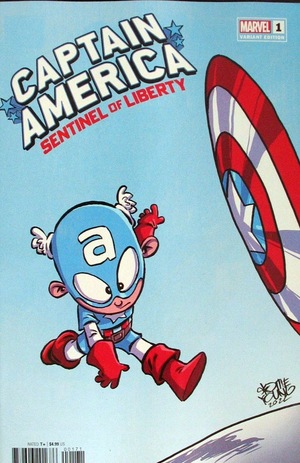 [Captain America: Sentinel of Liberty (series 2) No. 1 (1st printing, variant cover - Skottie Young)]