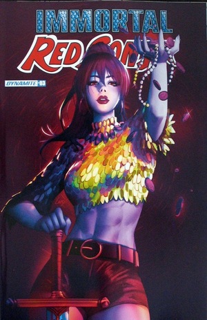 [Immortal Red Sonja #3 (Cover N - Leirix Li Ultraviolet)]