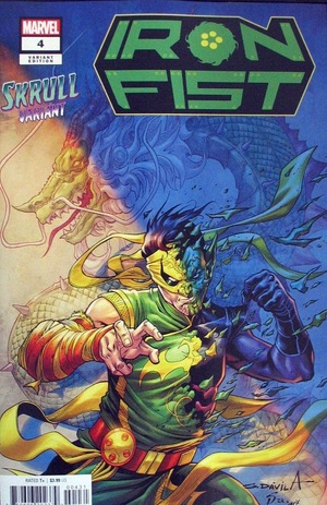[Iron Fist (series 6) No. 4 (variant Skrull cover - Sergio Davila)]
