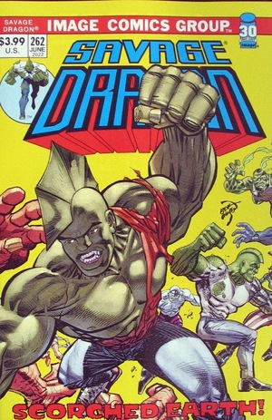 [Savage Dragon (series 2) #262 (variant retro trade dress cover)]