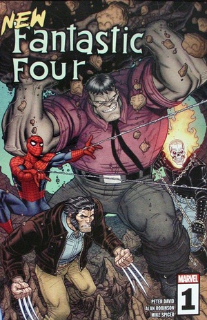 [New Fantastic Four No. 1 (1st printing, standard cover - Nick Bradshaw wraparound)]