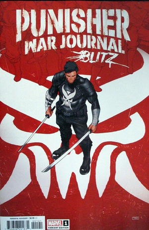 [Punisher War Journal (series 3) No. 1: Blitz (variant cover - Taurin Clarke)]