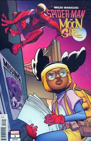 [Miles Morales & Moon Girl No. 1 (variant connecting cover - Khary Randolph)]