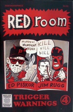 [Red Room - Trigger Warnings #4 (variant cover - Cartoonish Kayfabe)]