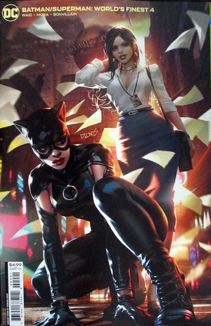 [Batman / Superman: World's Finest 4 (1st printing, variant cardstock cover - Derrick Chew)]