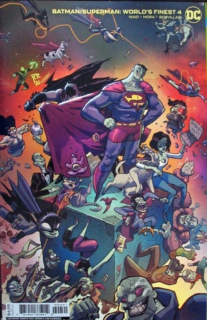 [Batman / Superman: World's Finest 4 (1st printing, variant cardstock cover - Riley Rossmo)]
