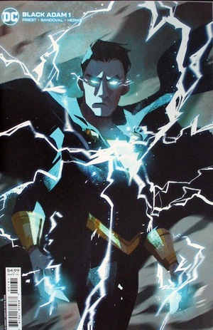 [Black Adam 1 (variant cardstock cover - Crystal Kung)]