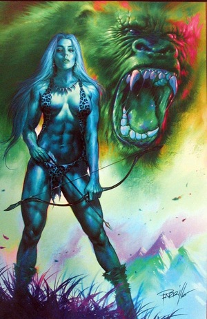 [Sheena - Queen of the Jungle (series 4) #7 (Cover Q - Lucio Parrillo Ultraviolet Full Art Incentive)]