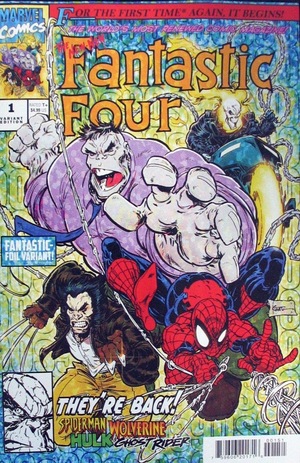 [New Fantastic Four No. 1 (1st printing, variant cover - Kaare Andrews)]