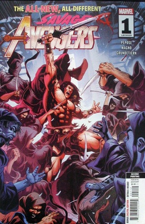 [Savage Avengers (series 2) No. 1 (2nd printing)]