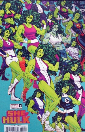 [She-Hulk (series 5) No. 4 (variant cover - Russell Dauterman)]