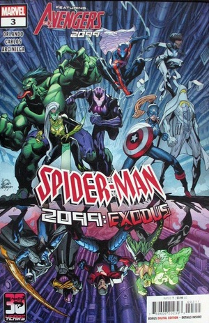 [Spider-Man 2099 - Exodus No. 3 (standard cover - Ryan Stegman)]