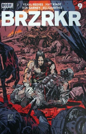 [BRZRKR #9 (1st printing, regular cover - Ron Garney)]