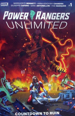 [Power Rangers Unlimited #3: Countdown to Ruin (regular cover - Keyla Valerio)]
