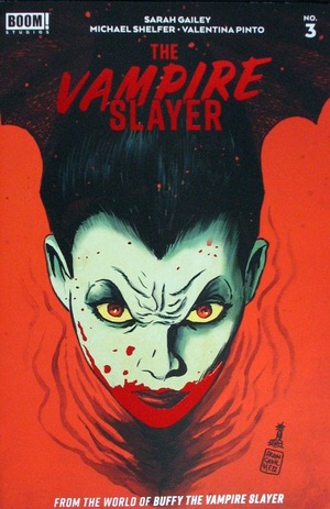 [Vampire Slayer #3 (variant blood red foil cover - Francesco Francavilla)]