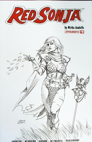[Red Sonja (series 9) Issue #10 (Cover H - Joseph Michael Linsner Sketch Incentive)]