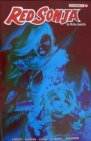 [Red Sonja (series 9) Issue #10 (Cover L - Leirix Li Ultraviolet)]