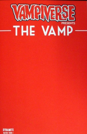 [Vampiverse Presents: The Vamp #1 (Cover L - Red Blank Authentix)]