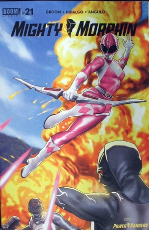 [Mighty Morphin #21 (variant Reveal cover - Taurin Clarke)]