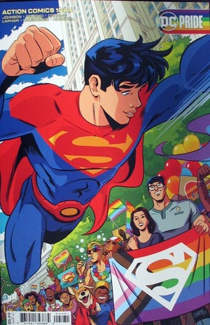 [Action Comics 1044 (variant cardstock Pride Month cover - Derek Charm)]