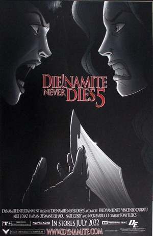 [Die!Namite Never Dies! #5 (Cover P - Tony Fleecs B&W Incentive)]