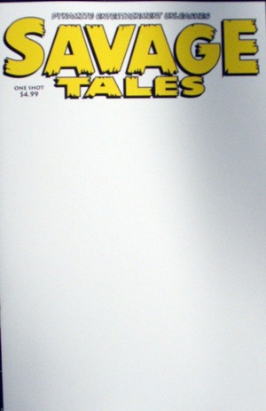 [Savage Tales (series 4) #1 One-Shot (Cover D - Blank Authentix)]
