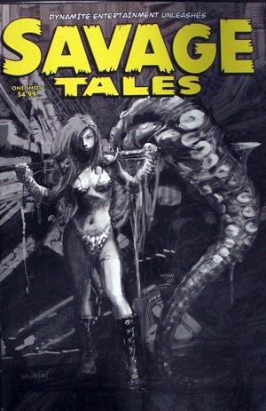 [Savage Tales (series 4) #1 One-Shot (Cover I - Rafael Kayanan B&W Incentive)]