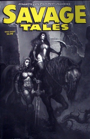 [Savage Tales (series 4) #1 One-Shot (Cover J - Liam Sharp B&W Incentive)]