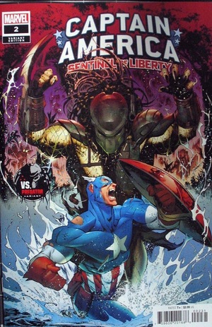 [Captain America: Sentinel of Liberty (series 2) No. 2 (variant Marvel Vs. Predator cover - Iban Coello)]