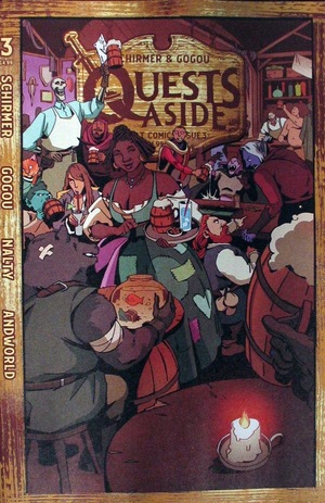 [Quests Aside #3 (regular cover - Elena Gogou)]