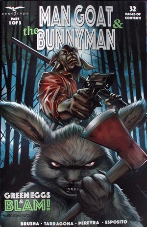 [Man Goat & The Bunnyman - Green Eggs & Blam! #1 (Cover A - Al Barrionuevo)]